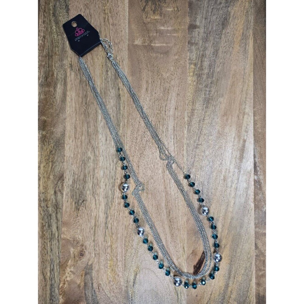 Paparazzi Necklace - High Standards - Blue. NWT